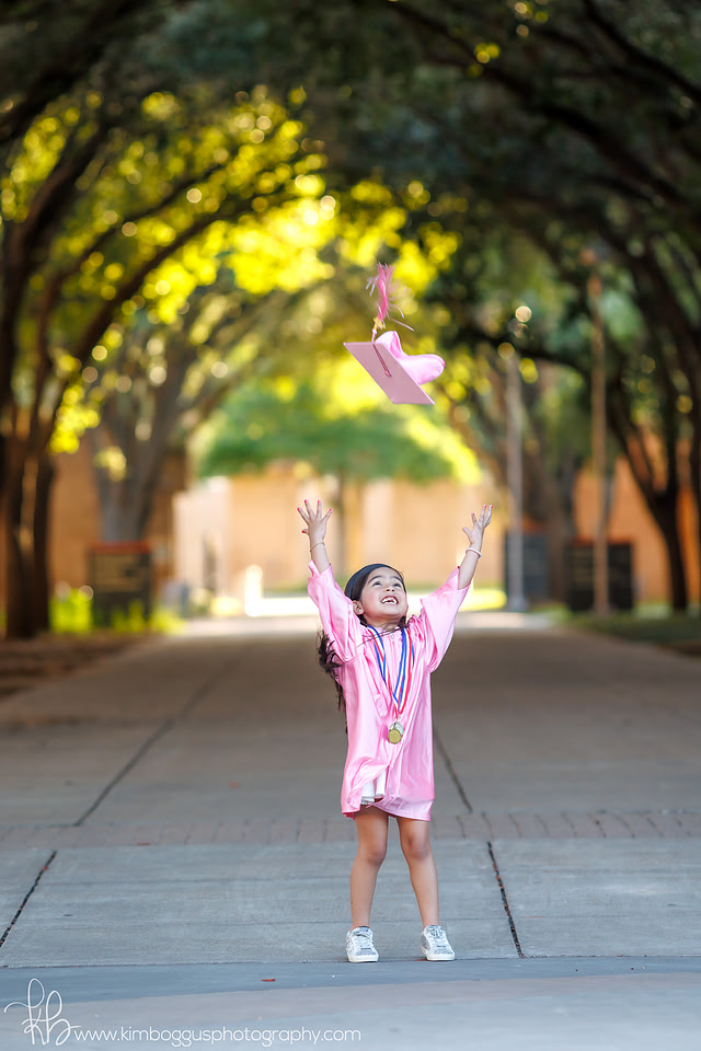 Kinder graduation photographer, Kim Boggus Photography, Family photography, McAllen Texas