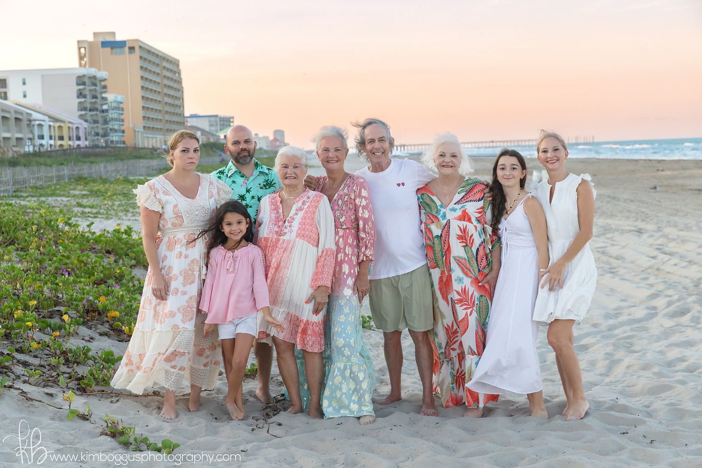 Kim Boggus Photography, McAllen,RGV family beach session at South Padre Island, Texas.