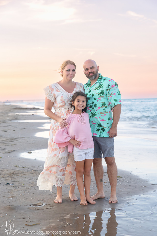 Kim Boggus Photography, McAllen,RGV family beach session at South Padre Island, Texas.