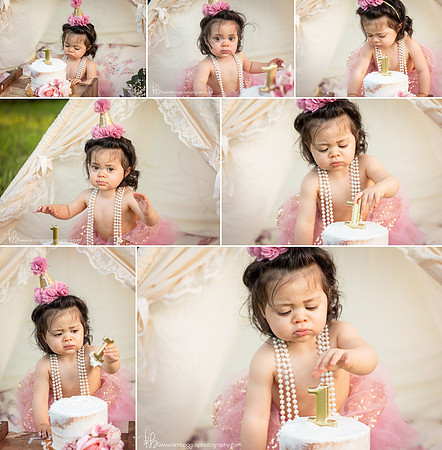One Year Cake Smash baby photography McAllen Texas Photographer, toddler, child, children's portraits