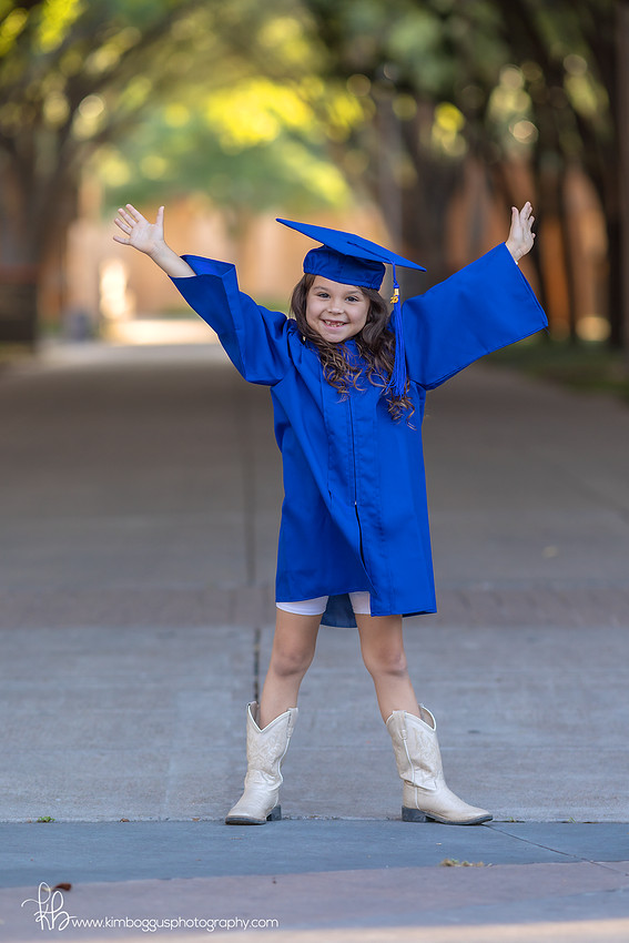 Kinder graduation McAllen Texas Children and Family Photographer, Kim Boggus Photography